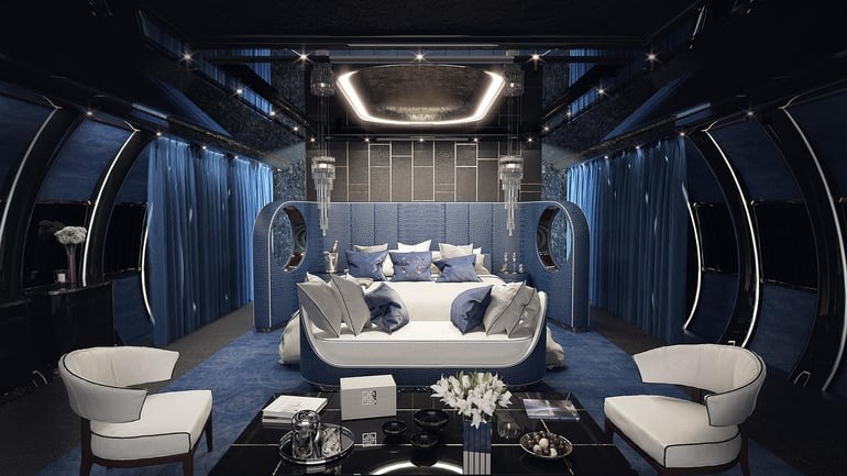 Doanh nhân Ả Rập đặt mua chiếc máy bay riêng lớn nhất thế giới, biến nó thành 'cung điện bay' cho 80 người - nhưng chưa kịp đặt chân lên đã phá sản - Ảnh 7