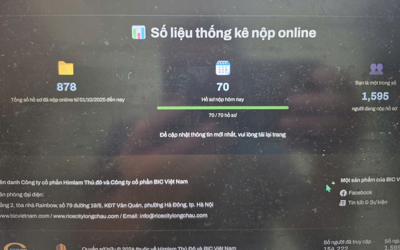 Hàng nghìn người 'kêu trời' vì canh cả tuần vẫn không nộp được hồ sơ nhà ở xã hội online - Ảnh 1