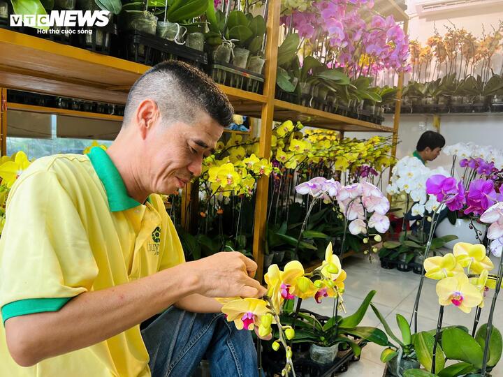 Chợ hoa lớn nhất TP.HCM vắng vẻ trước dịp lễ 20/10 - Ảnh 6