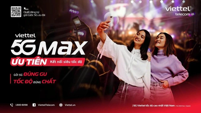 Viettel ra mắt gói cước 5GMAX: Khẳng định vị thế hàng đầu về tốc độ trải nghiệm - Ảnh 1