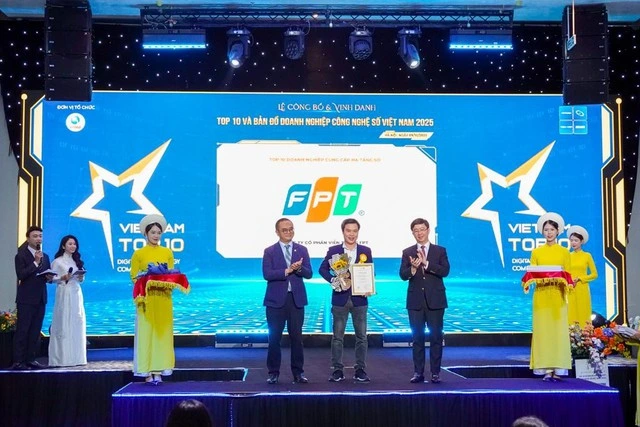 Internet FPT, FPT Camera và F-Safe được vinh danh tại Vietnam Top 10 Tech and Map 2025 - Ảnh 1