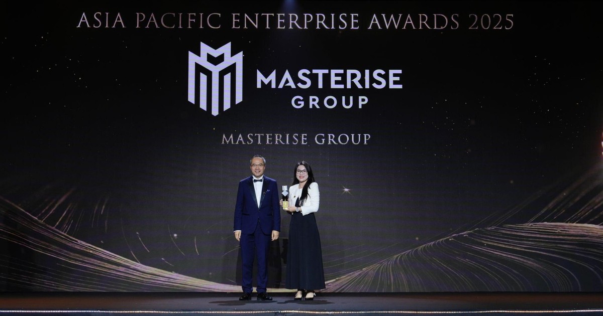 Masterise Group giành chiến thắng “kép” tại giải thưởng doanh nghiệp châu Á 2025