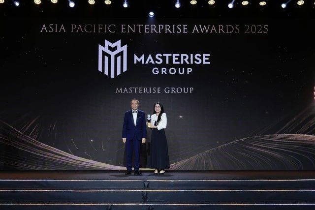 Masterise Group giành chiến thắng “kép” tại giải thưởng doanh nghiệp châu Á 2025 - Ảnh 1