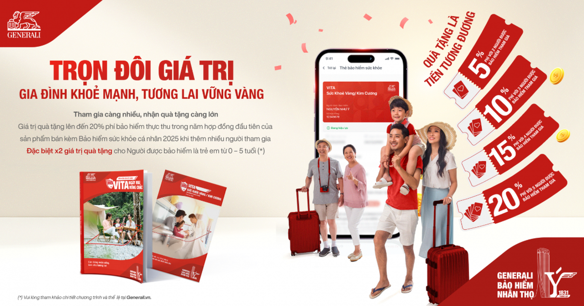 Generali Việt Nam mang đến loạt chương trình ưu đãi tri ân khách hàng ngày 20.10