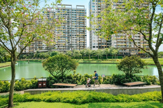 Nhịp sống thanh bình giữa tâm điểm Nam Sài Gòn - Ảnh 1