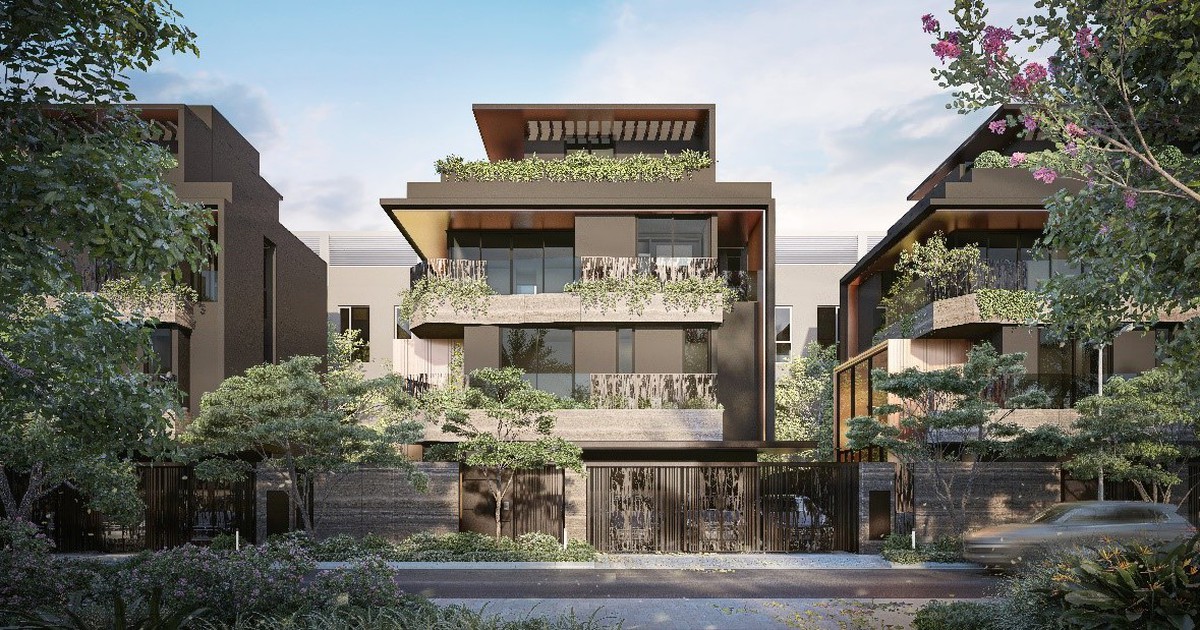 Garden Villa The Fullton Edition: Tuyệt tác sống giữa thiên nhiên đa tầng