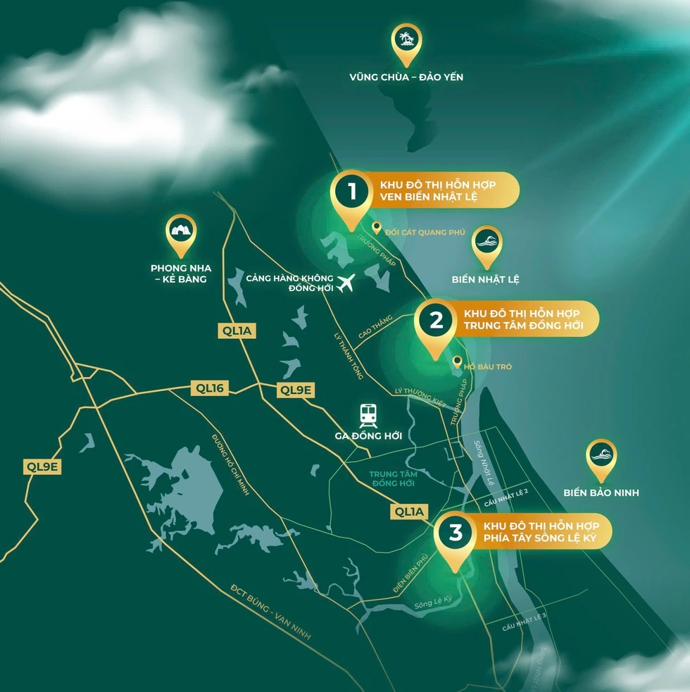 Sun Group đầu tư hơn 38.000 tỉ cho 3 dự án đô thị ở Quảng Trị - Ảnh 1