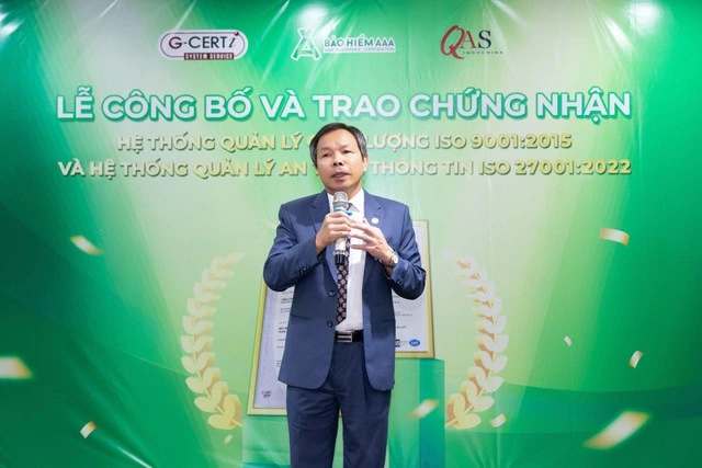 Bảo hiểm AAA tự hào đạt chứng nhận ISO 9001:2015 và ISO/IEC 27001:2022 - Ảnh 2