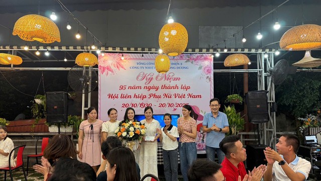 Nhiệt điện Mông Dương kỷ niệm 95 năm Ngày thành lập Hội Liên hiệp phụ nữ Việt Nam - Ảnh 1