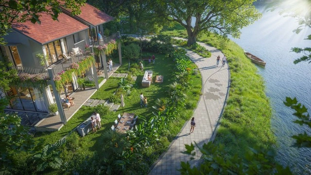 Lần đầu tiên trong 22 năm phát triển, Ecopark đưa dòng biệt thự rừng ra thị trường - Ảnh 3