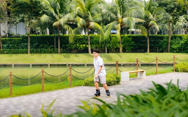 Nhịp sống thanh bình giữa tâm điểm Nam Sài Gòn - Ảnh 4