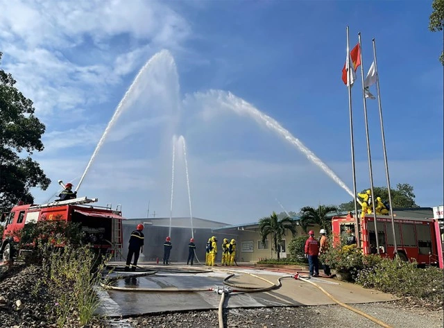 Núi Pháo chủ động ứng phó sự cố, lan tỏa kỹ năng an toàn đến cộng đồng - Ảnh 2