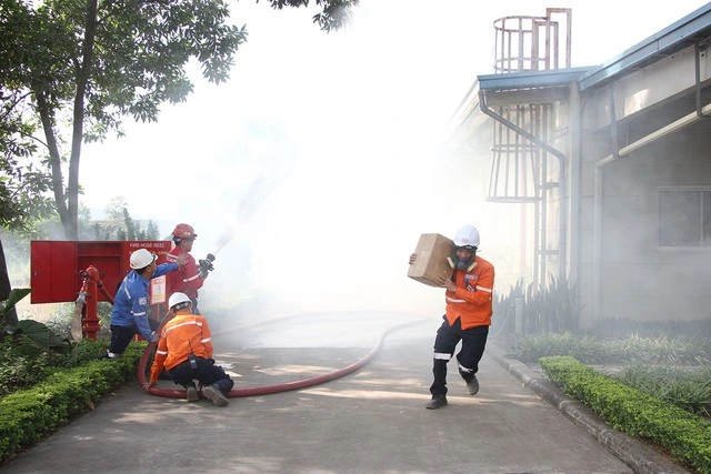 Núi Pháo chủ động ứng phó sự cố, lan tỏa kỹ năng an toàn đến cộng đồng - Ảnh 4