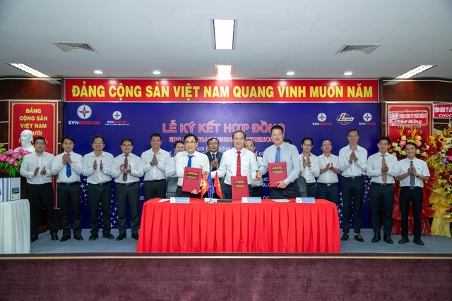 EVNGENCO3 tham gia kí kết hợp đồng gói thầu EPC dự án chuyển đổi nhiên liệu Nhà máy điện Ô Môn 1 - Ảnh 2
