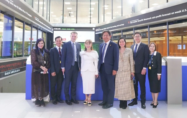 Lãnh đạo HDBank thăm Sàn giao dịch Chứng khoán London - Ảnh 3