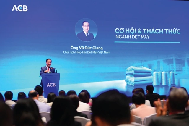 Dệt may tăng tốc cuối năm: ACB tiếp sức bằng giải pháp tài chính chuyên biệt - Ảnh 1