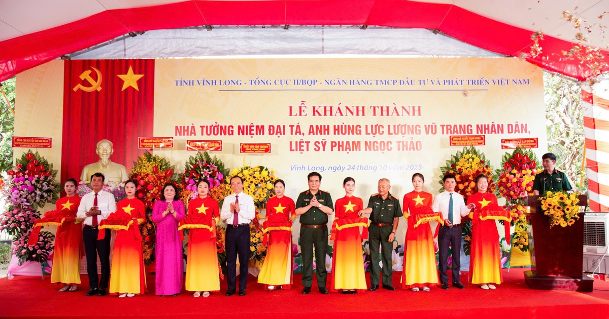 BIDV và dấu ấn tri ân qua công trình Nhà tưởng niệm Anh hùng LLVTND Phạm Ngọc Thảo