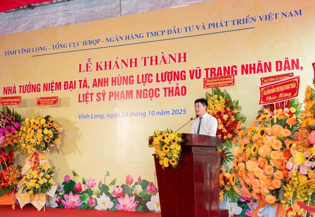 BIDV và dấu ấn tri ân qua công trình Nhà tưởng niệm Anh hùng LLVTND Phạm Ngọc Thảo - Ảnh 2