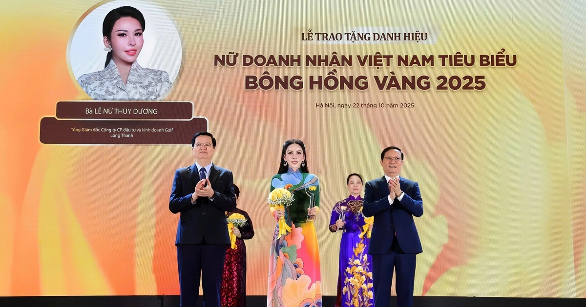 Phó chủ tịch KN Holdings đạt Top 10 Nữ Doanh nhân Việt Nam tiêu biểu 2025