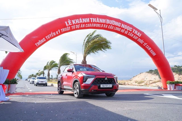 Thông xe tuyến đường kết nối CaraWorld đến sân bay quốc tế Cam Ranh - Ảnh 2