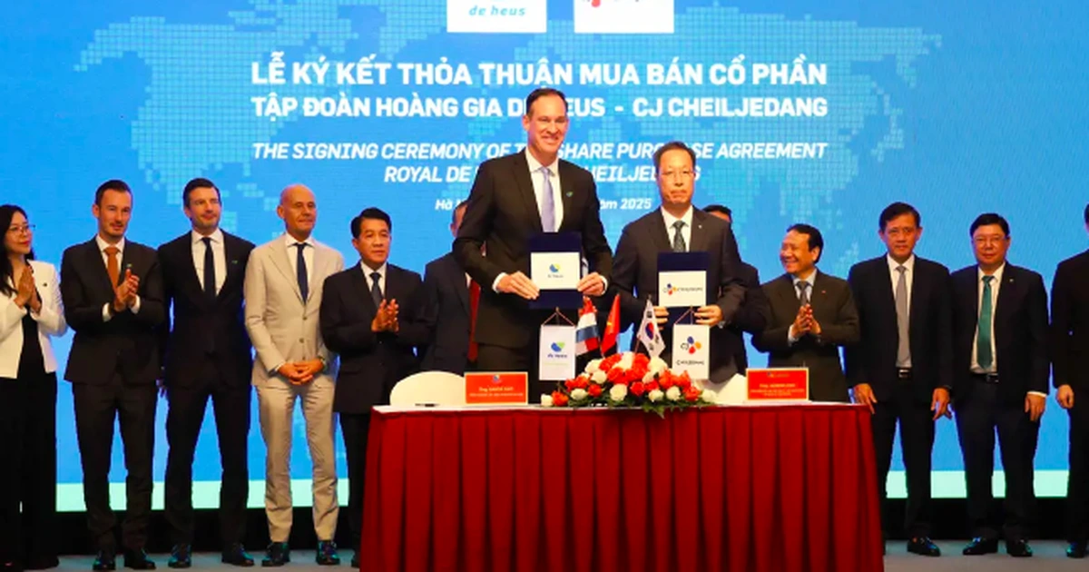 De Heus mua lại toàn bộ 17 nhà máy thức ăn chăn nuôi của CJ Feed