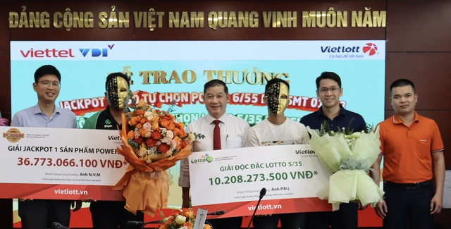 Một ngày, có hai 'tỉ phú' Vietlott mới xuất hiện - Ảnh 1