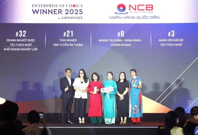 NCB được vinh danh Top ‘Doanh nghiệp được yêu thích 2025’ - Ảnh 1