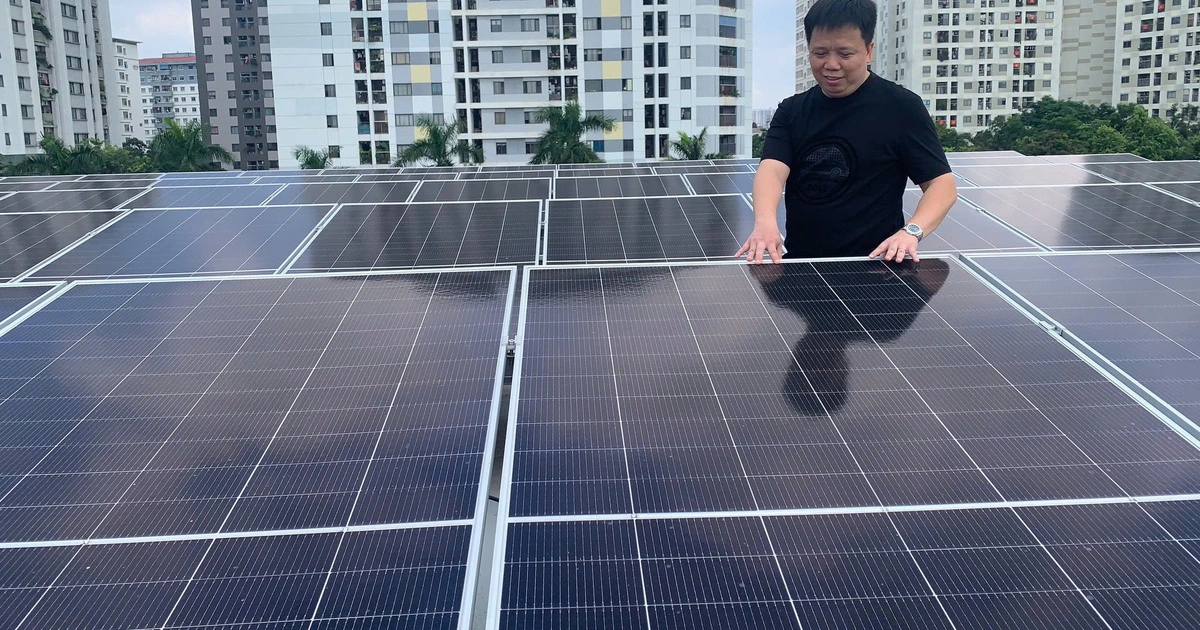 Lắp điện mặt trời mái nhà, giảm 80% tiền điện mỗi tháng