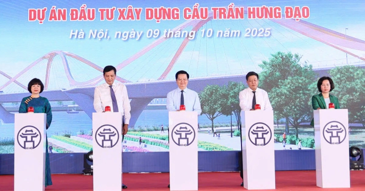 Hà Nội xây cầu Trần Hưng Đạo gần 16.000 tỉ vượt sông Hồng