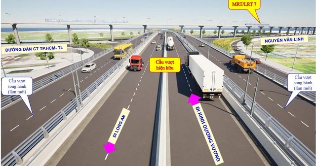 Xây loạt cầu vượt, hầm chui giảm ùn tắc giao thông khu Nam TP.HCM - Ảnh 2