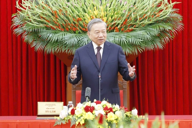 Tổng Bí thư biểu dương ngân hàng chính sách xã hội là chỗ dựa tin cậy của nông dân - Ảnh 1