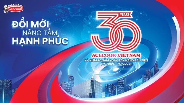 Acecook Việt Nam: 30 năm kiến tạo hạnh phúc, khát vọng vươn tầm thế giới - Ảnh 1