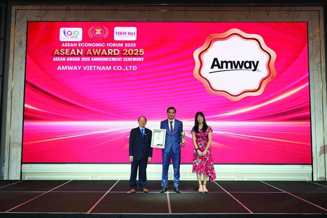 Amway Việt Nam vào top 5 doanh nghiệp tiêu biểu ASEAN - Ảnh 1