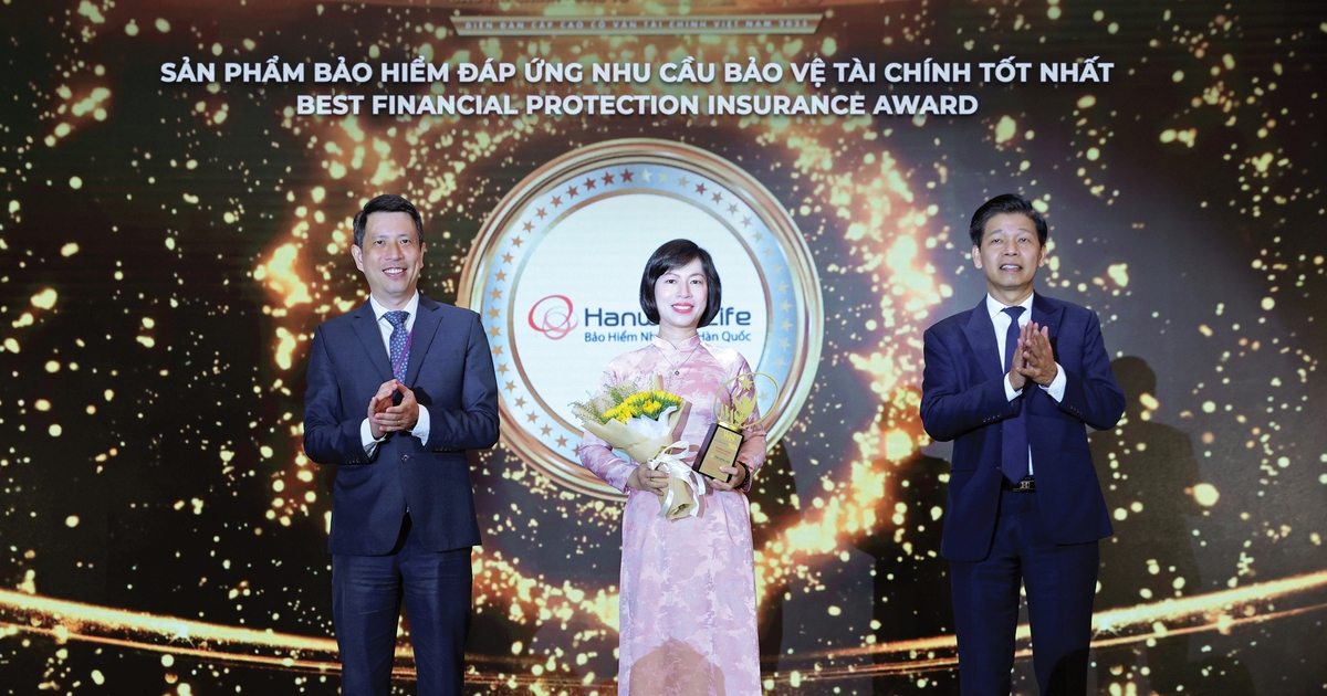Hanwha Life được vinh danh có 'Sản phẩm bảo hiểm đáp ứng nhu cầu bảo vệ tài chính tốt nhất'