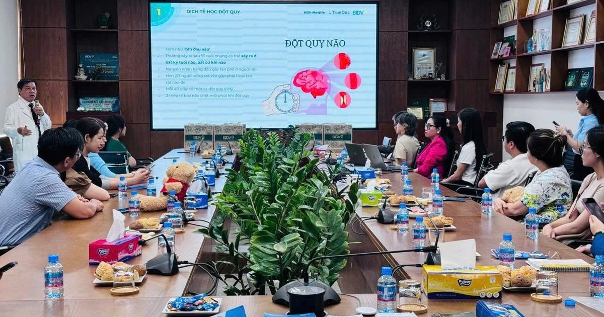 BIDV MetLife đồng hành nâng cao hiểu biết phòng đột quỵ cho khách hàng