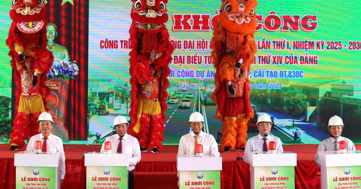Khởi công nâng cấp ĐT830C: Bước tiến chiến lược cho giao thông Tây Ninh - TP.HCM