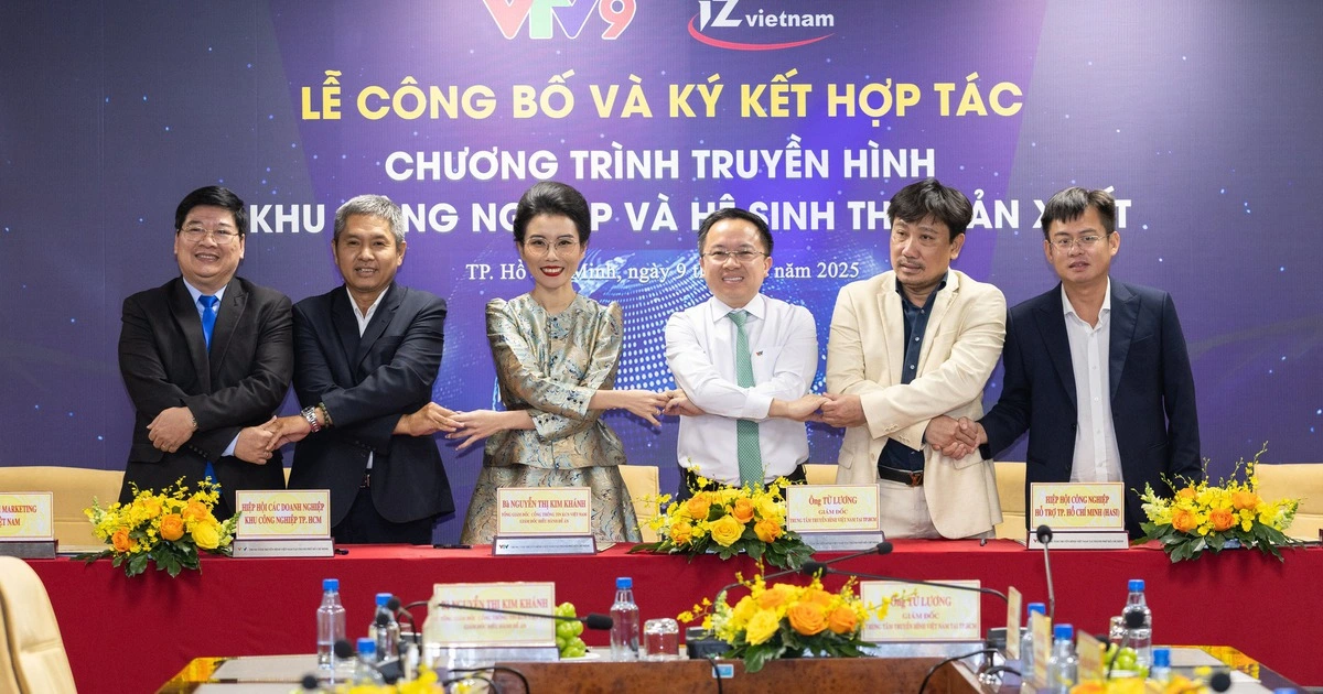 VTV9 công bố chương trình truyền hình về khu công nghiệp và hệ sinh thái sản xuất