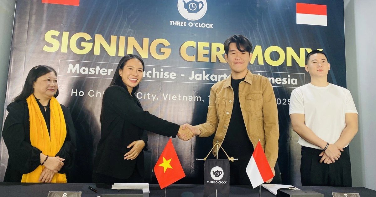 Chuỗi cà phê Three O'Clock ký hợp đồng nhượng quyền sang Indonesia