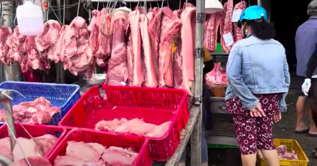 Thịt heo ngoại lại đè heo nội