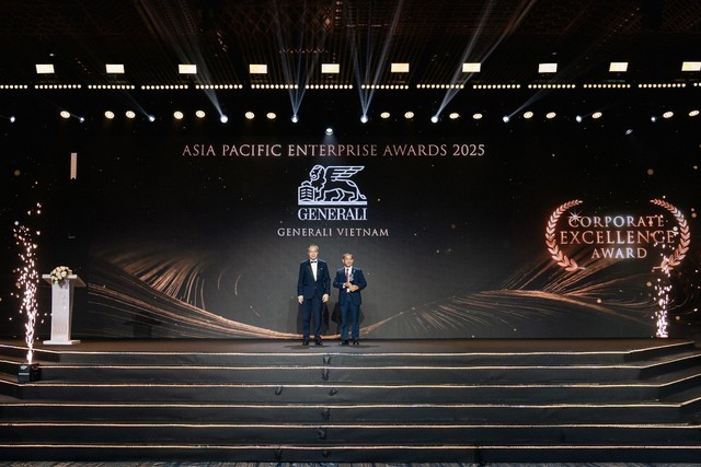 Generali Việt Nam lập ‘hat-trick’ 03 giải thưởng tại Asia Pacific Enterprise Awards 2025 - Ảnh 3