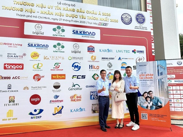 Mirae Asset nhận giải thưởng Top 10 Thương hiệu Uy tín Hàng đầu Châu Á 2025 - Ảnh 3