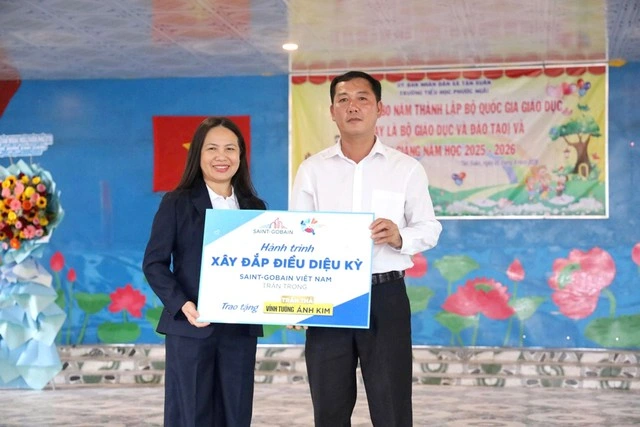 Saint-Gobain lan tỏa trách nhiệm cộng đồng từ sáng kiến ‘Xây đắp điều diệu kỳ’ - Ảnh 2