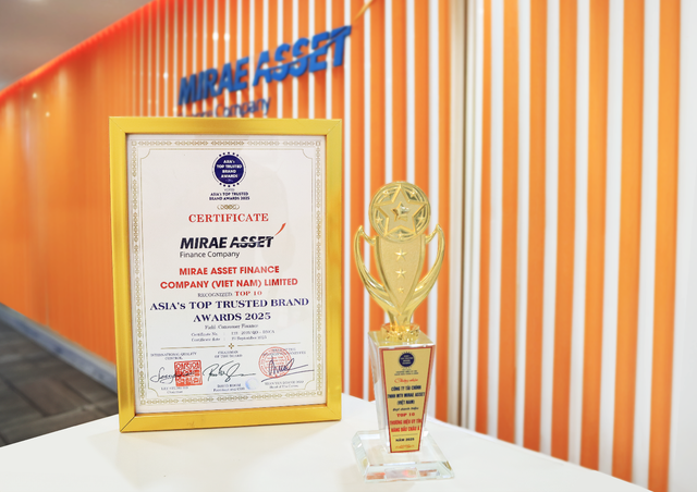 Mirae Asset nhận giải thưởng Top 10 Thương hiệu Uy tín Hàng đầu Châu Á 2025 - Ảnh 4
