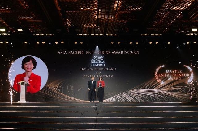 Generali Việt Nam lập ‘hat-trick’ 03 giải thưởng tại Asia Pacific Enterprise Awards 2025 - Ảnh 5