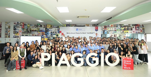 Piaggio Việt Nam đạt Great Place To Work 2025, đề cao giá trị con người - Ảnh 1