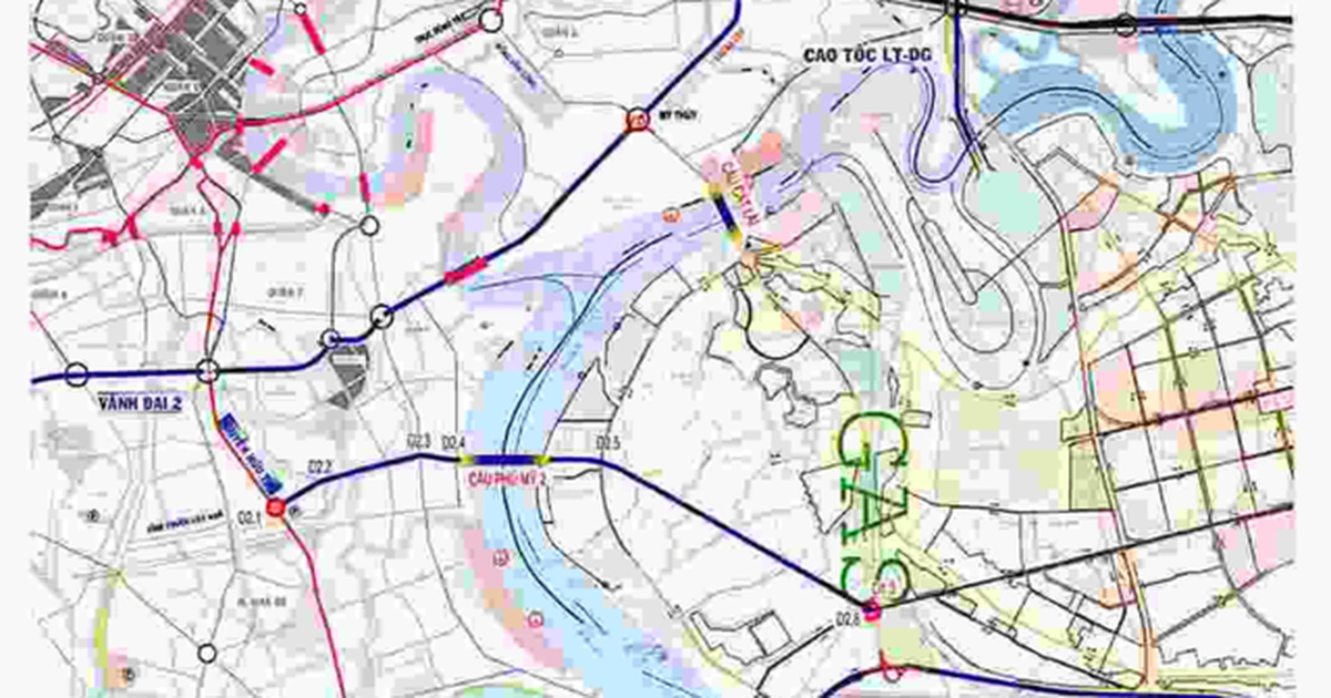 TP.HCM muốn đầu tư cầu Phú Mỹ 2 gần 13.000 tỉ nối khu nam tới Long Thành