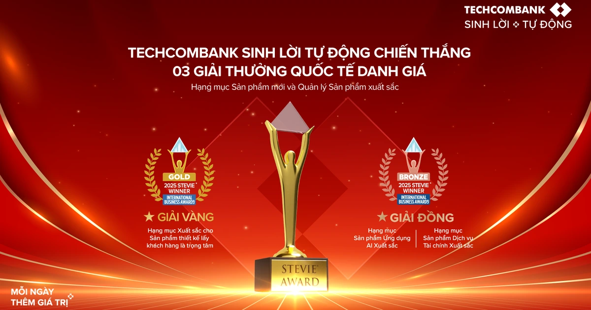 Lấy khách hàng làm trọng tâm, Techcombank giành giải vàng