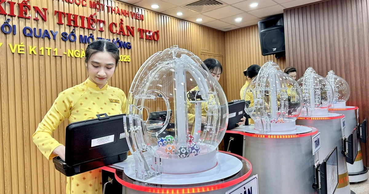 Xổ số Cần Thơ doanh thu cao nhất từ trước đến nay, trả thưởng 2.737 tỉ đồng