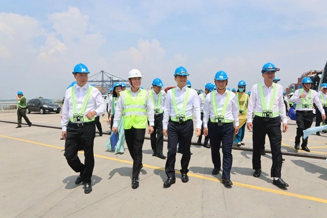 Đoàn đại biểu Đại hội Đảng bộ TP.HCM tham quan KCN chuyên sâu Phú Mỹ 3 - Ảnh 3