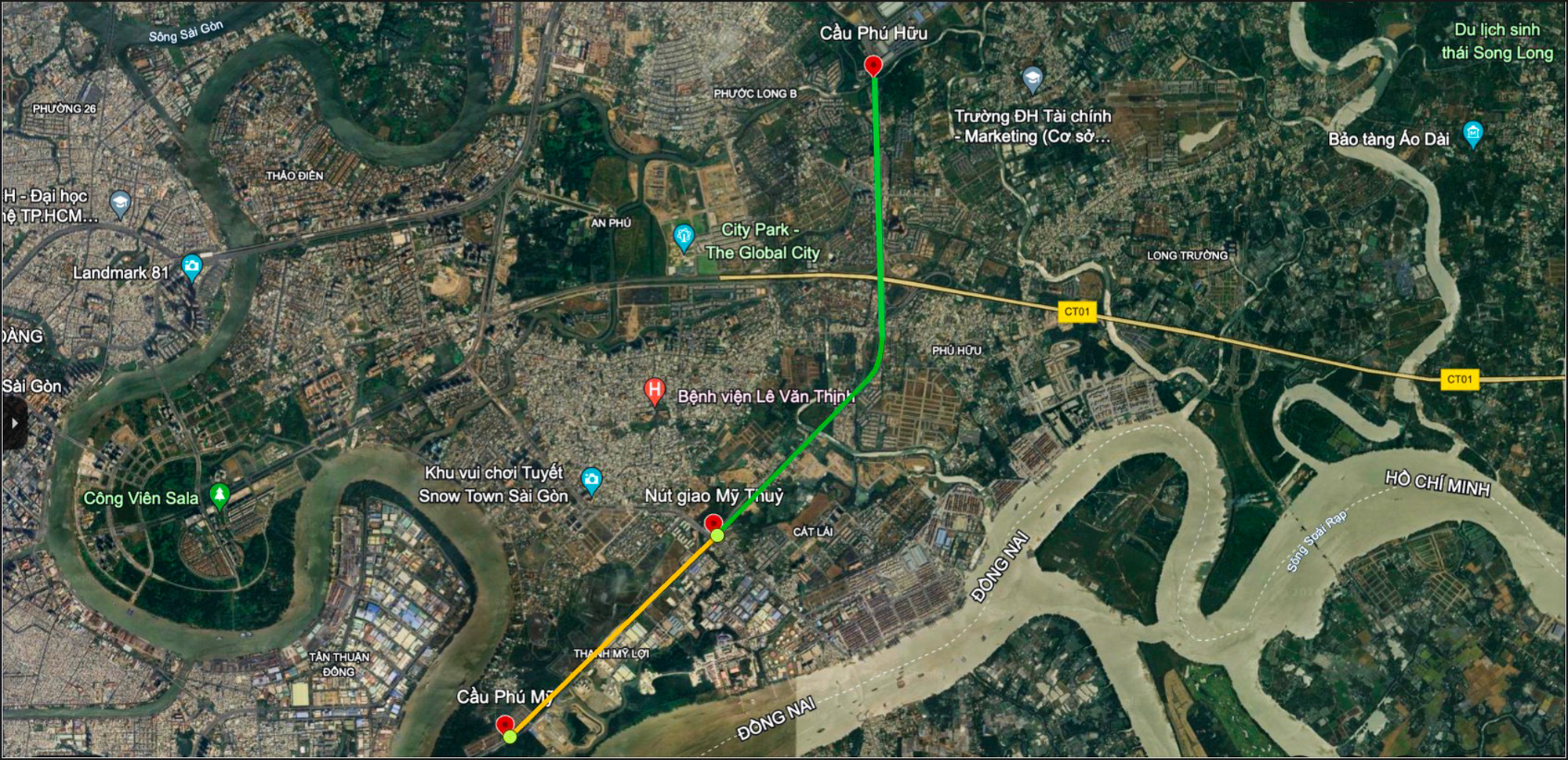 TP.HCM: Đoạn đường dài 8 km nhưng có hơn 10.000 căn hộ chung cư, nối cảng lớn nhất với sân bay rộng nhất Việt Nam - Ảnh 1